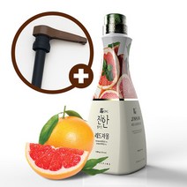 웰파인 더진한 레드자몽농축액 1.5kg + 브라운펌프, 단품
