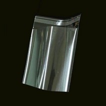 YKR432421투명 비닐 접착 OPP봉투 폴리백 13X17cm+4cm 600매, 투명