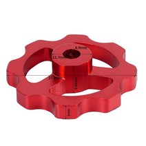날인기 유통기한 마킹기 3D 프린터 부품 용 압출기 노브 핸드 스크류 너트 모터 금속 휠 Ender 3 V2 CR-10, 한개옵션0