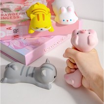 애니멀 손목보호 패드 마우스패드 손목받침 손목보호, 화이트토끼