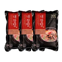 얼큰한 육수 쫄깃한 내장 다모아식품 모아네 내장탕(600g), 600g, 3팩