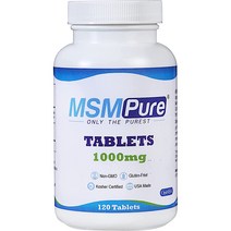 칼라헬스 엠에스엠퓨어 MSMPure 1000mg 120정, 1개