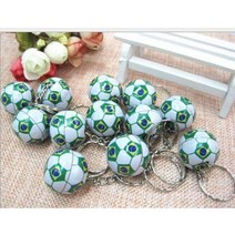 pvc 당구 공 키 체인 가방 펜던트 미니 당구 키 체인 남자 자동차 열쇠 고리 스포츠 기념품 파티 호의 학교 생일 선물, 협력사, 축구1