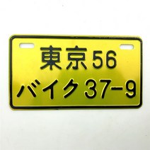STARPAD 오토바이 전동 자동차 스쿠터 번호판 개성 있는 알루미늄 합금 크리에이티브 번호판 장식, 23 for