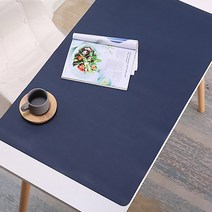 가죽 데스크 패드 책상정리패드 60 X 30 cm 사이즈 책상매트 마우스패드, 싱글 그린