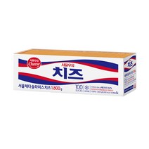 서울우유 체다슬라이스치즈, 1800g, 3개