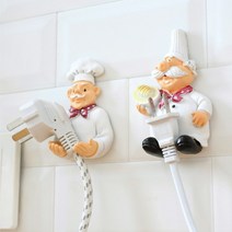 [이우리빙] 쉐프 콘센트 거치대 2종(택1), 양손 쉐프