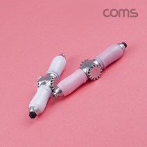 1+1 4 in 1피젯스피너 볼펜 터치펜 램프 Pink LED 라이트, 3개