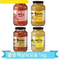 달달한 액상차 모음 1kg 꿀유자차 꿀생강차 꿀레몬차 꿀자몽차 과일청 에이드, 꿀유자차 (W996C55)