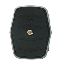 합금 퀵 릴리스 플레이트 삼각대 모노 포드 헤드 어댑터 Velbon CX-460 CX-460mini CX-470 CX-570 CX-, 01 Black
