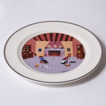 빌레로이 앤 보흐 디자인나이프 디너 접시, 난로