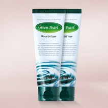 피부고민종결자 미네랄폭탄 참조은머드 그린펄 머드팩 튜브형 90g 1개 얼굴참조은머드 머드팩 그린펄 튜브형 모공팩 얼굴피지 블랙헤드 제거 워시오프팩, 1개입, 2개