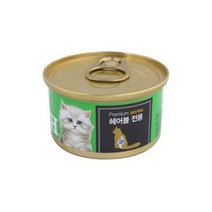 드림펫 프리미엄 골드 런치캔 80g 24개입 헤어볼, 프리미엄 골드 런치캔 80g 24개