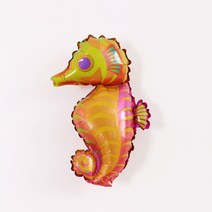 [예쁨주의지호] 스펀지 풍선 모음 / 바다풍선 / 물고기풍선, 은박 풍선_아기 해마