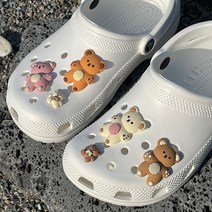 인기폭발 핑크 쿠키베어 쿠키곰 곰 베어 테디베어 귀여운 투명 투명 빅사이즈, 스몰브라운