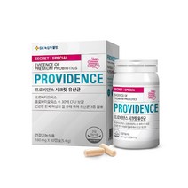 녹십자웰빙 시크릿 유산균 180mg 30캡슐x1 (1달분) 프로바이오틱스