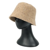 비토스 팝콘 뽀글이 울 벙거지 버킷햇