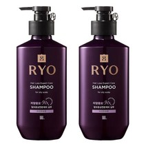 아모레퍼시픽 려 자양윤모 탈모전문케어 샴푸 400ml x 2개, 지성