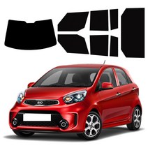 레드스타 모닝 썬팅필름 전면 측후면 열차단 자외선차단 자동차 썬팅지, 측후면 NANO열차단 15 (보통)