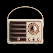 휴대용cd플레이어 씨디플레이어 레트로 블루투스 스피커 무선 usb 충전 서브 우퍼 fm, style1-흰색