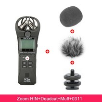 스마트폰 무선마이크 강의용 무선 핀마이크 유튜브 원래 줌 h1n 핸디 레코더 dslr 오디오 비디오 인터뷰 스테레오 16GB 카드 by m1, 1-회색