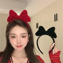 믹키 미키 통통 리본 헤어밴드 머리띠