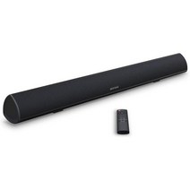 BESTISAN 80와트 사운드바 홈시어터 시스템의 TV용 사운드바블루투스 5.0 HDMI 34인치 DSP 오디오 강력한 저음 무선 유선 연결 조절 가능 벽걸이형, 28인치 블랙