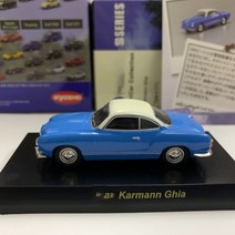 교쇼 카만 기아 컬렉션 다이캐스트 합금 자동차 장식 모델 완구 164, 1.karman Ghia blue