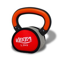 베스타 국산 홈트 기구 재활치료 소프트 안전 케틀벨 3kg, 단품