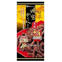 카린토 일본 맛동산 저당 흑당 스낵, 흑당맛 100g + 1개
