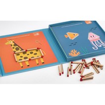 문제해결 유아 성냥개비퍼즐 문제 세트 성냥개비문제