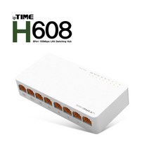 EFM네트웍스 아이피타임 H608 8포트 스위칭허브 100Mbps