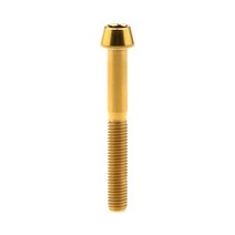 M6 10mm - 40mm 티타늄 알렌 키 테이퍼 헤드 볼트 자전거 헤드셋 브레이크 나사 스크류, Rainbow, 30mm