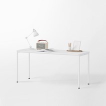 한샘 티오 책상 일반형 160cm (컬러 택1), 그레이/화이트(C)