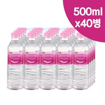 동원샘물 웨이크업뷰티 안전한 생수 500mL x40병 가정 기업, 상세페이지참조