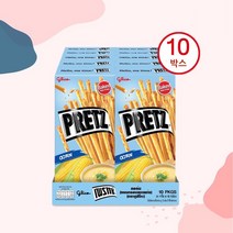글리코 프릿츠 옥수수맛 콘맛 x 10박스 PRETZ