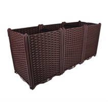플라스틱 화분 정원 전원 아파트 옥상 베란다 상추 채소 주택 키우기 플랜트 박스 78cm, 195x39x52