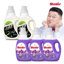 쉬슬러 세탁 액체 로즈마리 고농축 세제 미니 650ml 3개 + 스포츠의류 도복 등산복 냄새제거 650ml 2개, 단품