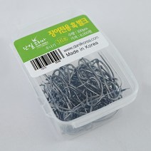 장어 낚시 바늘 벌크 100개입 14호~16호 우나기 바늘 채비, 장어훅벌크 14호(100개입), 1개