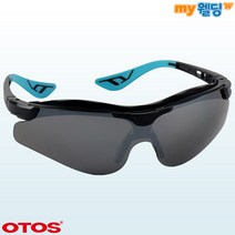 오토스 산업용 보호안경 차광보안경(자외선차단) B-815XGM (미러그레이#3), 1개, 그레이