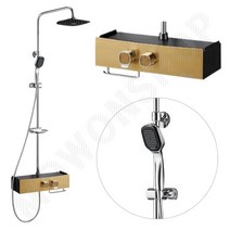 레인 샤워기 천장 해바라기 샤워 선반 수전 골드 욕실해바라기샤워기 욕실해바라기