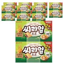 롯데제과 씨리얼 오트 2번들 56g 8개
