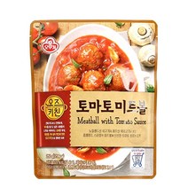 유니크앤몰 오뚜기 오즈키친 토마토미트볼250g 홈메이트 스타일의 미트볼 신선한 토마토 풍미~에 즉석식품, 250g, 1개