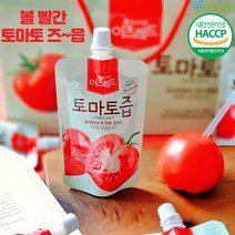 HACCP NFC착즙 100% 장수 토마토즙 명품 순수 생 아기주스 30봉, 110㎖ 30봉