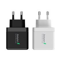 주연테크 캐리밥 65W 듀얼고속충전기 퀄컴 퀵차지 QC3.0 PD3.0 PPS PA65 USB-C 케이블 포함, 캐리밥(PA65) 블랙, 1개