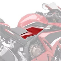 혼다 CBR500R / CBR400R 튜닝파츠 하부 엔진가드 언더카울 2019-2023, 카본무늬, 1개