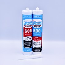 Ecoseal 에코씰600 렉산용 외장신축조인트 리얼징크외부 조립식판넬 렉산용 영구적탄성, 투명