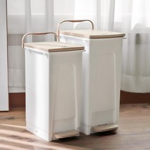 가정 화장실 사무실 인테리어 페달 휴지통 15L 20L, 노블페달휴지통 15L (그레이)