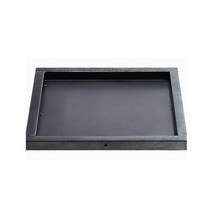 꾸버스 화목난로 펠렛난로 받침대, 고급철판받침대-중