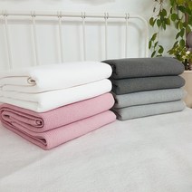 이브리다 순면 목화솜 패밀리침대패드 SS+SS, 화이트